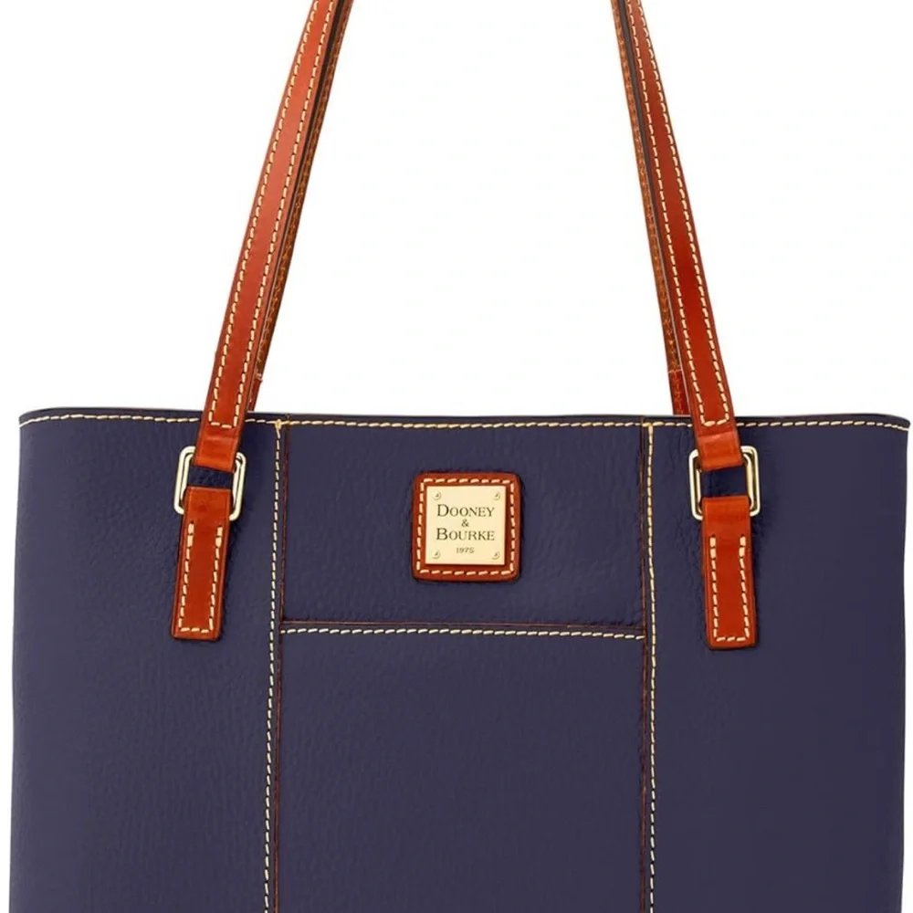 Dooney & Bourke Midnight Blue Small Lexington Tote - Picture 3 of 9